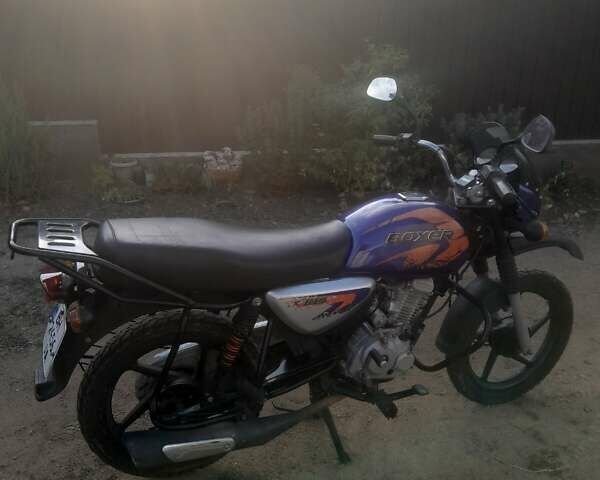 Синий Баджадж BOXER BM 125X, объемом двигателя 0.12 л и пробегом 19 тыс. км за 800 $, фото 1 на Automoto.ua