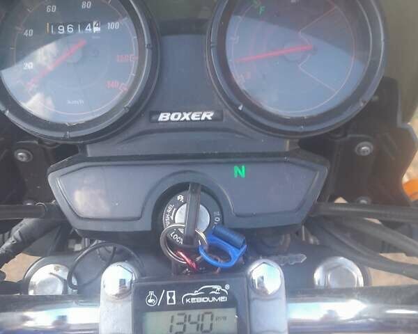 Синий Баджадж BOXER BM 125X, объемом двигателя 0.12 л и пробегом 19 тыс. км за 800 $, фото 2 на Automoto.ua