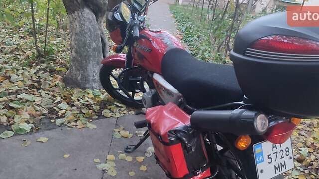 Красный Баджадж Boxer BM 150X, объемом двигателя 0.15 л и пробегом 15 тыс. км за 1000 $, фото 2 на Automoto.ua
