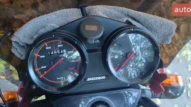 Красный Баджадж Boxer BM 150X, объемом двигателя 0.15 л и пробегом 15 тыс. км за 1000 $, фото 1 на Automoto.ua