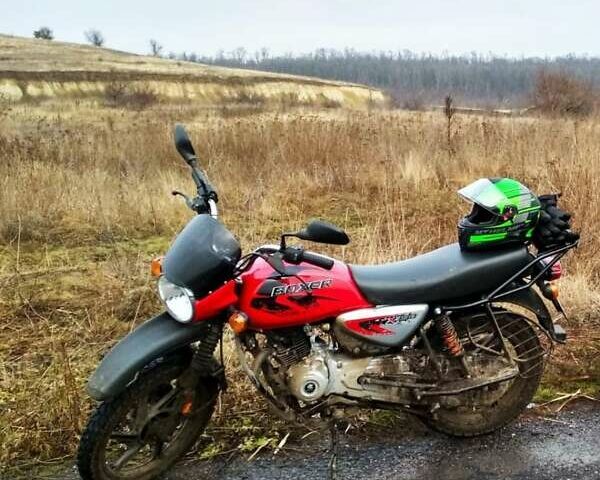 Красный Баджадж Boxer BM 150X, объемом двигателя 0.15 л и пробегом 9 тыс. км за 850 $, фото 5 на Automoto.ua