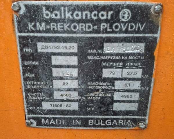 Балканкар DV 1792, объемом двигателя 0 л и пробегом 0 тыс. км за 5200 $, фото 4 на Automoto.ua