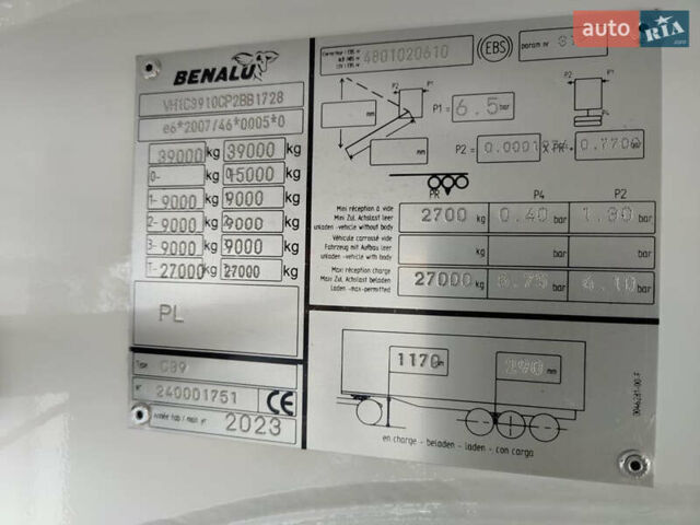 Беналу Bulkliner, объемом двигателя 0 л и пробегом 1 тыс. км за 84567 $, фото 4 на Automoto.ua