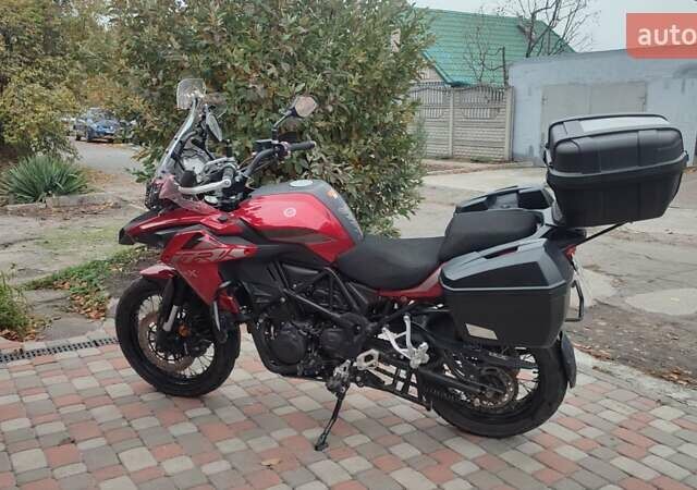Красный Бенелли TRK 502X, объемом двигателя 0.5 л и пробегом 13 тыс. км за 5500 $, фото 4 на Automoto.ua