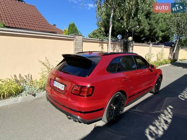 Бентли Бентайга 2019 в Одессе на Automoto.ua Красный Бентли Бентайга, объемом двигателя 6 л и пробегом 10 тыс. км за 329609 $, фото 7 на Automoto.ua