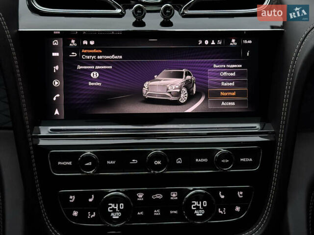 Сірий Бентлі Бентайга, об'ємом двигуна 4 л та пробігом 170 тис. км за 159900 $, фото 55 на Automoto.ua