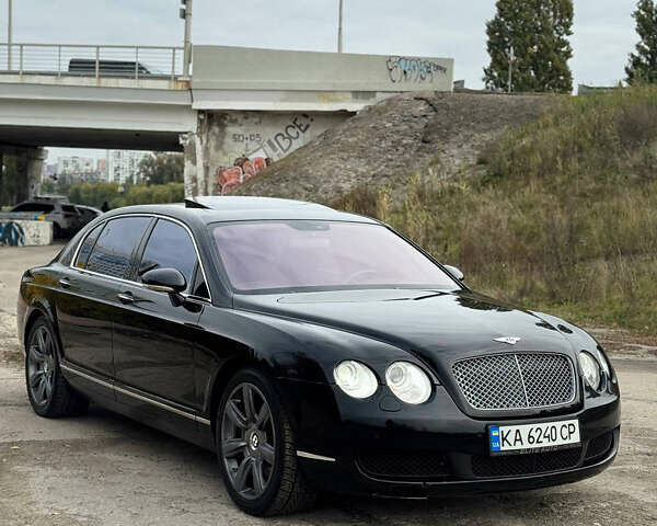 Чорний Бентлі Continental Flying Spur, об'ємом двигуна 6 л та пробігом 126 тис. км за 15800 $, фото 2 на Automoto.ua