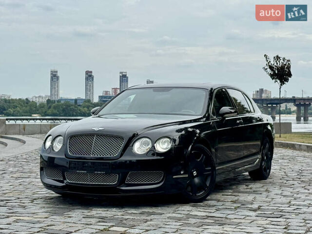 Черный Бентли Континенталь флаинг спур, объемом двигателя 6 л и пробегом 100 тыс. км за 39999 $, фото 186 на Automoto.ua