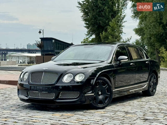Черный Бентли Континенталь флаинг спур, объемом двигателя 6 л и пробегом 100 тыс. км за 39999 $, фото 208 на Automoto.ua