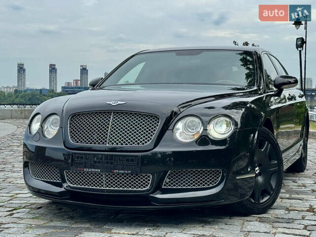 Черный Бентли Континенталь флаинг спур, объемом двигателя 6 л и пробегом 100 тыс. км за 39999 $, фото 184 на Automoto.ua