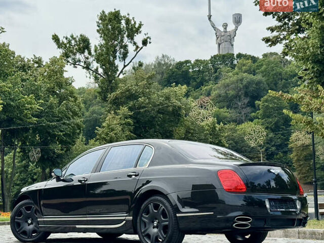 Черный Бентли Континенталь флаинг спур, объемом двигателя 6 л и пробегом 100 тыс. км за 39999 $, фото 2 на Automoto.ua