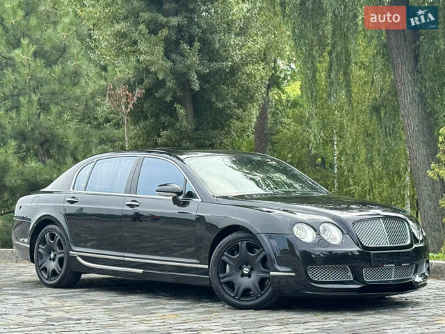Черный Бентли Континенталь флаинг спур, объемом двигателя 6 л и пробегом 100 тыс. км за 39999 $, фото 148 на Automoto.ua