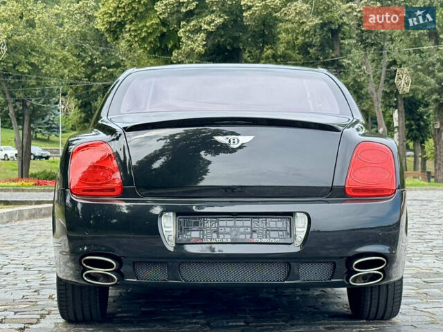 Черный Бентли Континенталь флаинг спур, объемом двигателя 6 л и пробегом 100 тыс. км за 39999 $, фото 7 на Automoto.ua