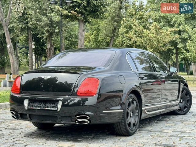 Черный Бентли Континенталь флаинг спур, объемом двигателя 6 л и пробегом 100 тыс. км за 35999 $, фото 209 на Automoto.ua