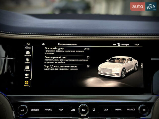 Белый Бентли Континенталь ГТ, объемом двигателя 6 л и пробегом 18 тыс. км за 199000 $, фото 63 на Automoto.ua