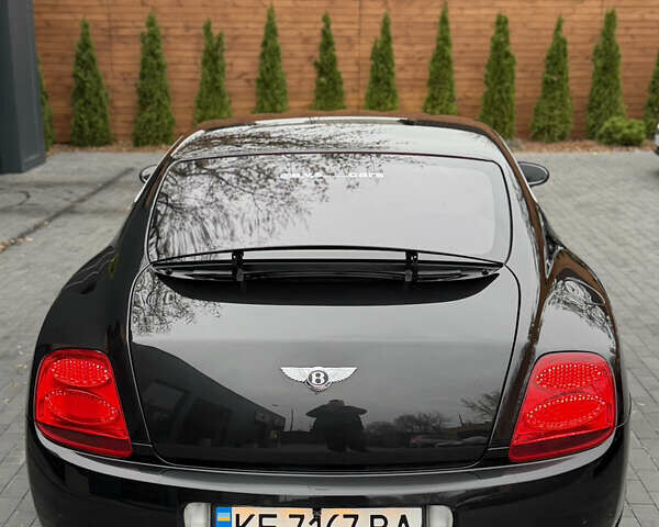 Черный Бентли Континенталь ГТ, объемом двигателя 6 л и пробегом 81 тыс. км за 24000 $, фото 5 на Automoto.ua