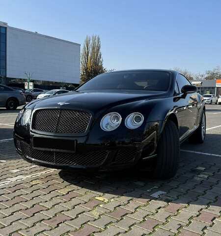 Черный Бентли Континенталь ГТ, объемом двигателя 6 л и пробегом 57 тыс. км за 45000 $, фото 1 на Automoto.ua