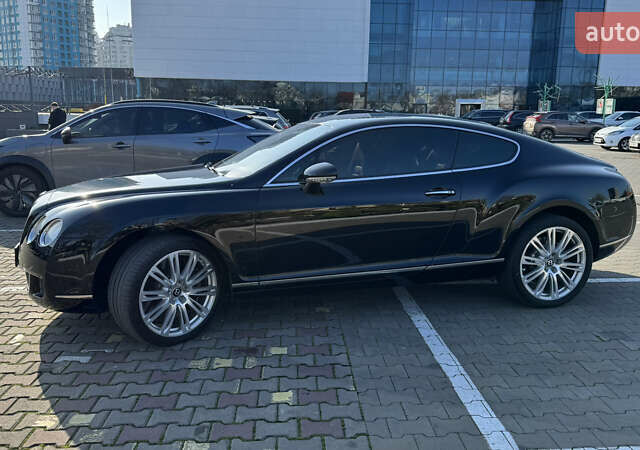 Черный Бентли Континенталь ГТ, объемом двигателя 6 л и пробегом 57 тыс. км за 45000 $, фото 4 на Automoto.ua
