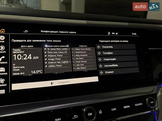 Чорний Бентлі Continental GT, об'ємом двигуна 6 л та пробігом 16 тис. км за 199900 $, фото 165 на Automoto.ua