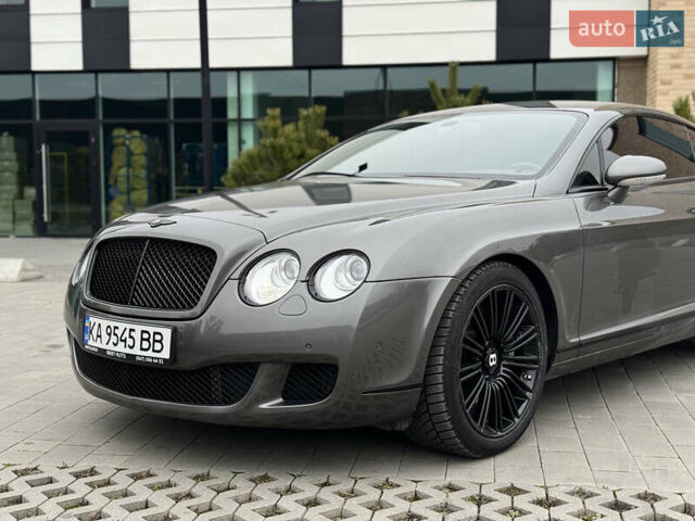 Серый Бентли Континенталь ГТ, объемом двигателя 6 л и пробегом 100 тыс. км за 46500 $, фото 1 на Automoto.ua