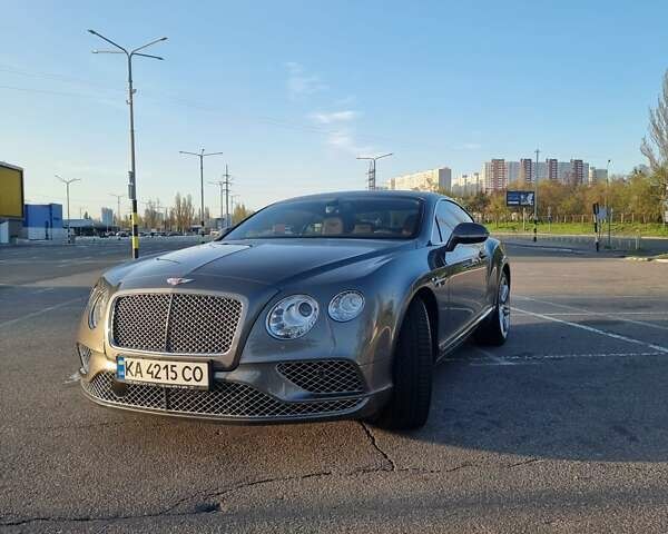 Серый Бентли Континенталь ГТ, объемом двигателя 3.99 л и пробегом 50 тыс. км за 77000 $, фото 2 на Automoto.ua