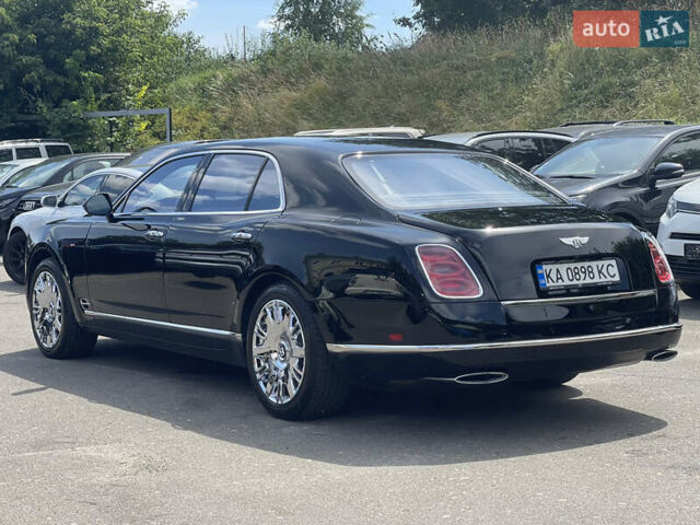 Чорний Бентлі Mulsanne, об'ємом двигуна 6.75 л та пробігом 61 тис. км за 120000 $, фото 3 на Automoto.ua