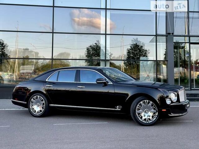 Чорний Бентлі Mulsanne, об'ємом двигуна 6.75 л та пробігом 61 тис. км за 128500 $, фото 5 на Automoto.ua