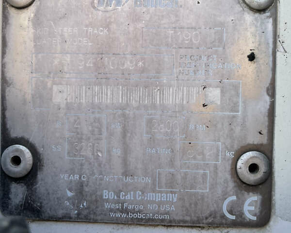Бобкэт Т190, объемом двигателя 2 л и пробегом 0 тыс. км за 25000 $, фото 11 на Automoto.ua