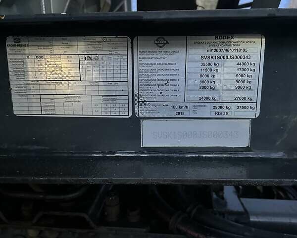 Бодекс Напівпричіп, объемом двигателя 0 л и пробегом 300 тыс. км за 29000 $, фото 15 на Automoto.ua