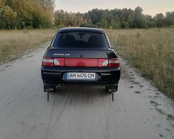 Черный Богдан 2110, объемом двигателя 1.6 л и пробегом 163 тыс. км за 3250 $, фото 4 на Automoto.ua