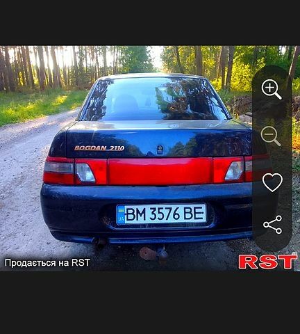 Черный Богдан 2110, объемом двигателя 1.6 л и пробегом 155 тыс. км за 2800 $, фото 5 на Automoto.ua