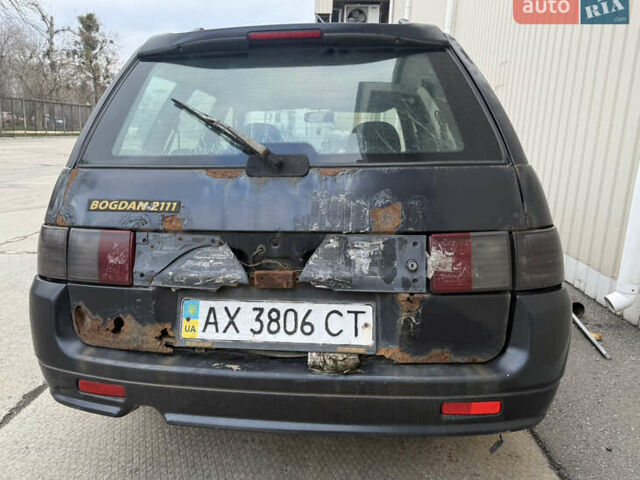 Черный Богдан 2111, объемом двигателя 1.6 л и пробегом 283 тыс. км за 1100 $, фото 2 на Automoto.ua