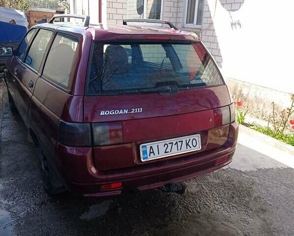 Красный Богдан 2111, объемом двигателя 1.6 л и пробегом 120 тыс. км за 2899 $, фото 1 на Automoto.ua