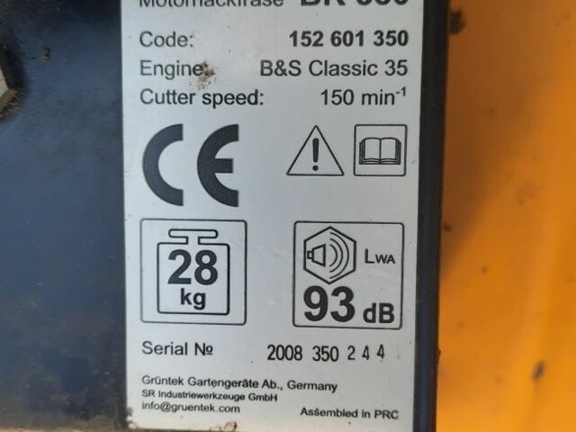 Жовтий Briggs & Stratton 450, об'ємом двигуна 0 л та пробігом 10 тис. км за 361 $, фото 2 на Automoto.ua