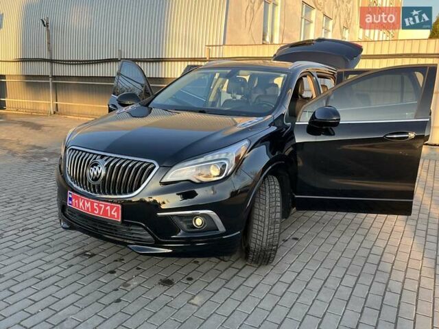 Черный Бьюик Envision, объемом двигателя 2.4 л и пробегом 175 тыс. км за 15500 $, фото 4 на Automoto.ua