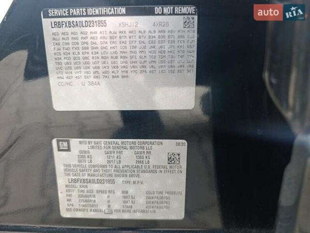 Черный Бьюик Envision, объемом двигателя 2.5 л и пробегом 185 тыс. км за 12800 $, фото 15 на Automoto.ua