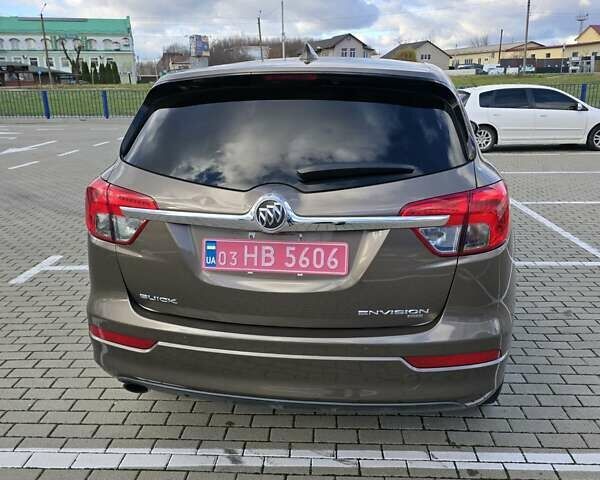 Коричневый Бьюик Envision, объемом двигателя 2.5 л и пробегом 180 тыс. км за 13600 $, фото 6 на Automoto.ua