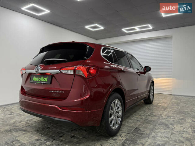Красный Бьюик Envision, объемом двигателя 2.46 л и пробегом 22 тыс. км за 16999 $, фото 4 на Automoto.ua
