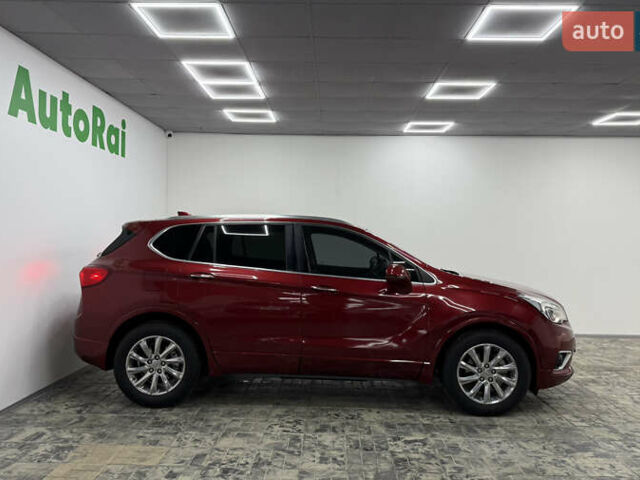Красный Бьюик Envision, объемом двигателя 2.46 л и пробегом 22 тыс. км за 16999 $, фото 3 на Automoto.ua