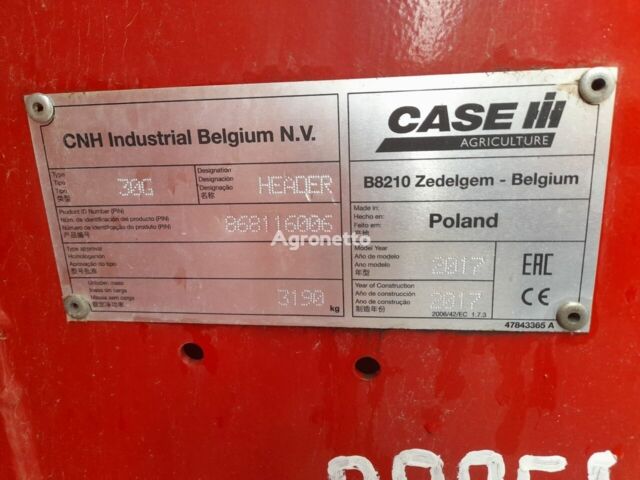 Красный CASE IH 8240, объемом двигателя 0 л и пробегом 0 тыс. км за 130658 $, фото 7 на Automoto.ua