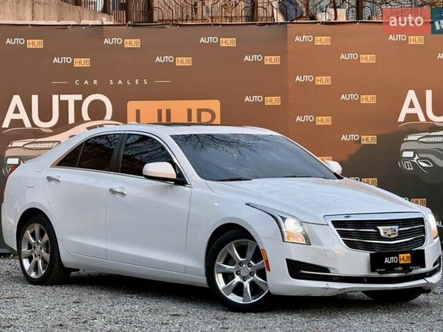 Белый Кадиллак АТС, объемом двигателя 2 л и пробегом 151 тыс. км за 11000 $, фото 1 на Automoto.ua