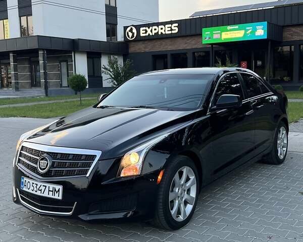 Черный Кадиллак АТС, объемом двигателя 2 л и пробегом 163 тыс. км за 11400 $, фото 1 на Automoto.ua