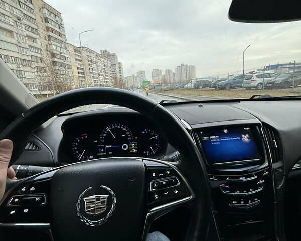 Черный Кадиллак АТС, объемом двигателя 2 л и пробегом 222 тыс. км за 8999 $, фото 1 на Automoto.ua