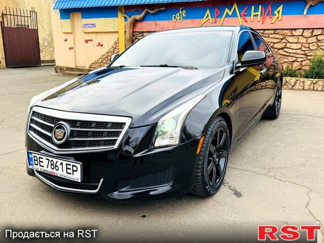 Черный Кадиллак АТС, объемом двигателя 2.5 л и пробегом 163 тыс. км за 10500 $, фото 1 на Automoto.ua