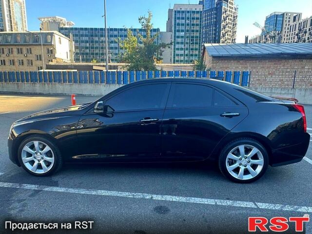 Черный Кадиллак АТС, объемом двигателя 2 л и пробегом 255 тыс. км за 10450 $, фото 1 на Automoto.ua