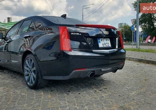 Черный Кадиллак АТС, объемом двигателя 2 л и пробегом 160 тыс. км за 14400 $, фото 2 на Automoto.ua