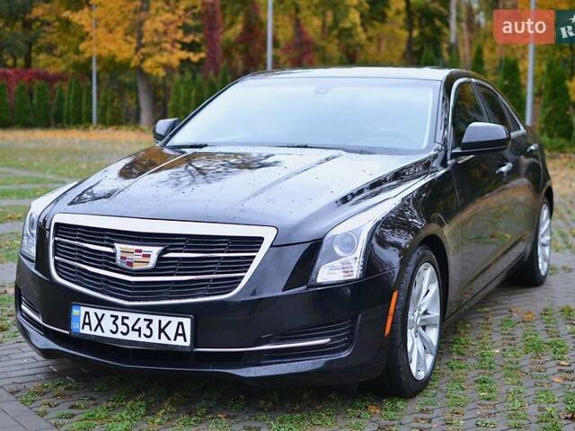 Черный Кадиллак АТС, объемом двигателя 2 л и пробегом 92 тыс. км за 12700 $, фото 1 на Automoto.ua