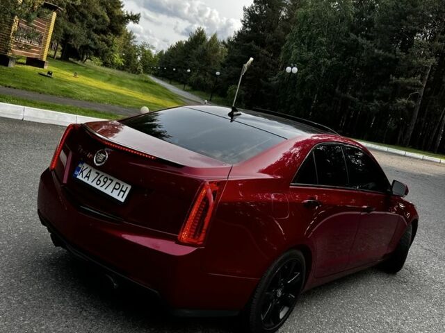 Кадиллак АТС 2012 в Киеве на Automoto.ua Красный Кадиллак АТС, объемом двигателя 2 л и пробегом 150 тыс. км за 10000 $, фото 8 на Automoto.ua