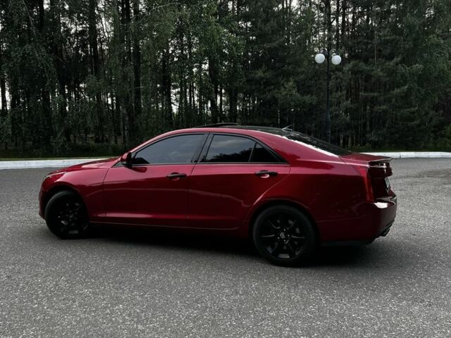 Кадиллак АТС 2012 в Киеве на Automoto.ua Красный Кадиллак АТС, объемом двигателя 2 л и пробегом 150 тыс. км за 10000 $, фото 3 на Automoto.ua