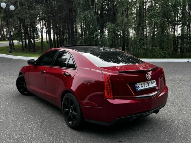 Кадиллак АТС 2012 в Киеве на Automoto.ua Красный Кадиллак АТС, объемом двигателя 2 л и пробегом 150 тыс. км за 10000 $, фото 4 на Automoto.ua